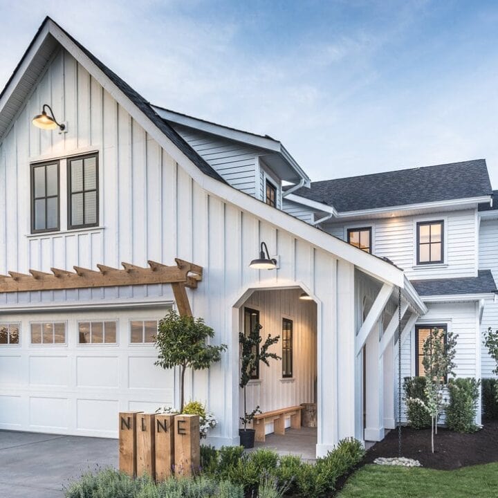 Just love what they did here with the house numbers!