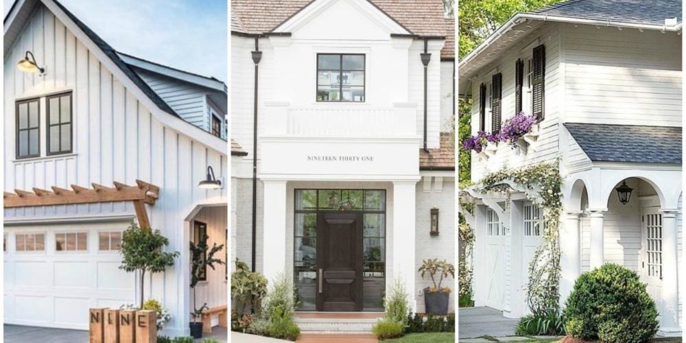 15 Best White Home Exterior Ideas To Up Your Curb Appeal