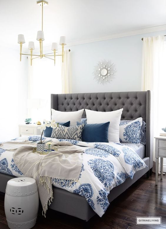 Create a dream guest bedroom with these ideas + sources. Simple and beautiful guest bedroom ideas. #guestbedroom #bedroomideas #ABlissfulNest