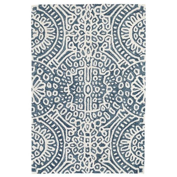 Temple Hand Hooked Area Rug