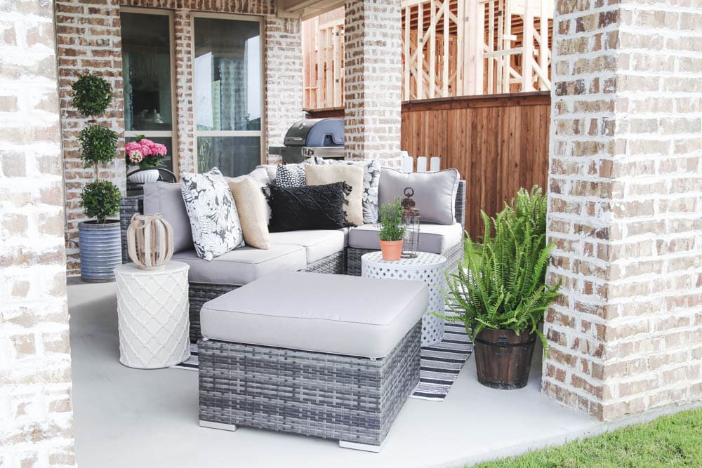 Refresh your outdoor space and update your patio for spring with these tips + a guide! #ad #AtHomeStores