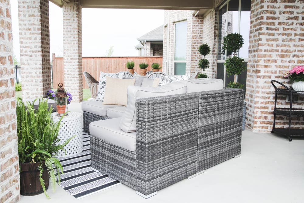 Refresh your outdoor space and update your patio for spring with these tips + a guide! #ad #AtHomeStores