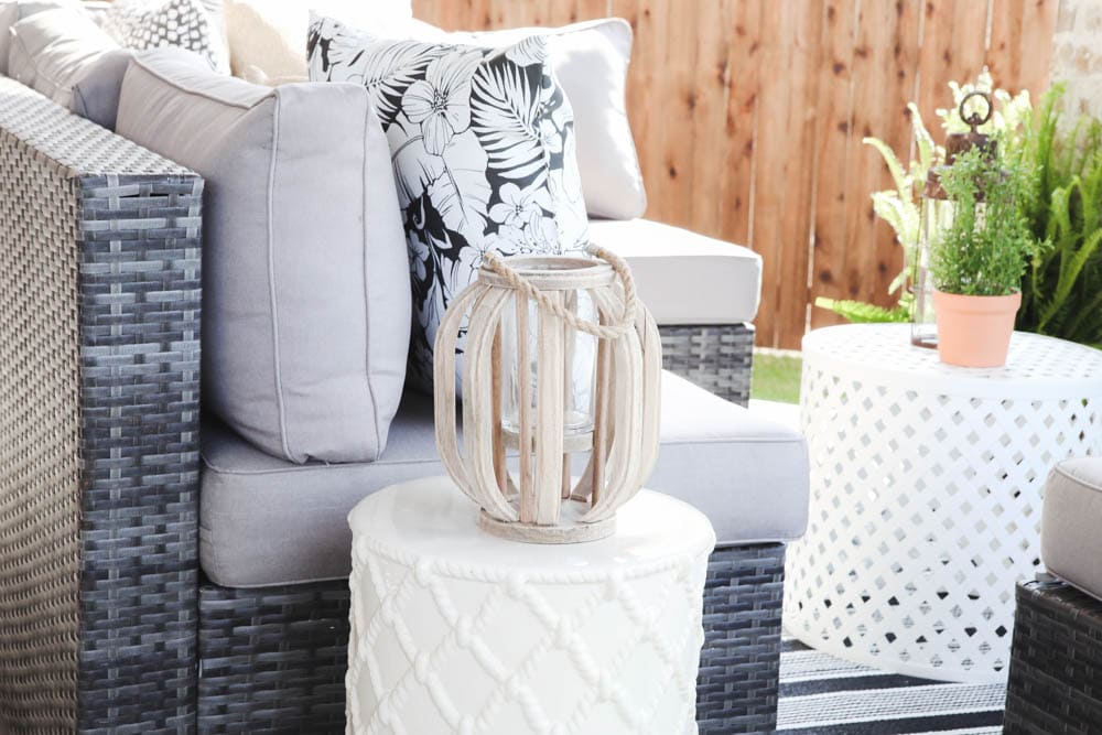 Refresh your outdoor space and update your patio for spring with these tips + a guide! #ad #AtHomeStores