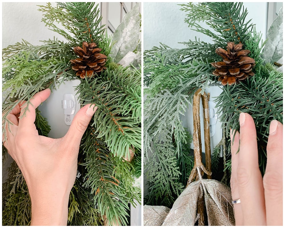 How to Hang A Holiday Garland Without Damaging Your Walls or Mantle - A