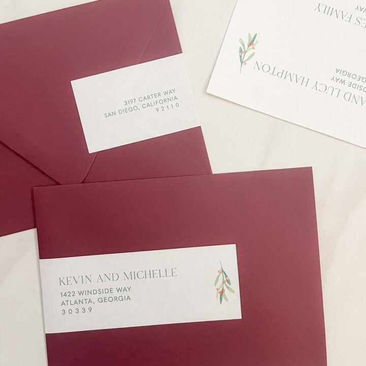 Image for Christmas Address Envelope Stickers