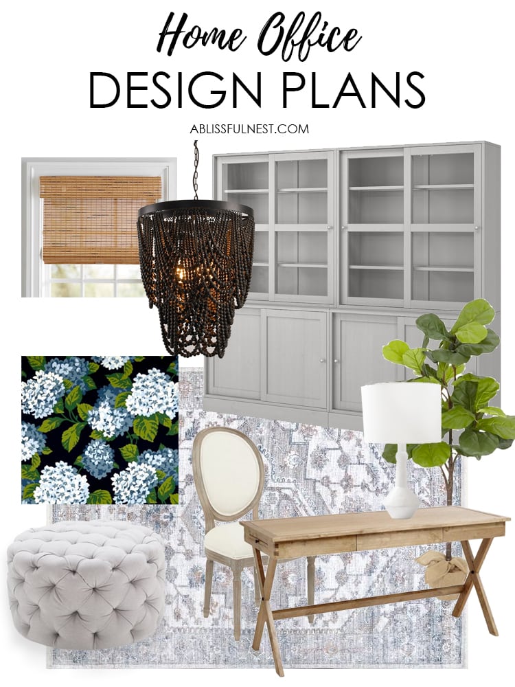 Home Office Ideas on A Budget + Design Plans