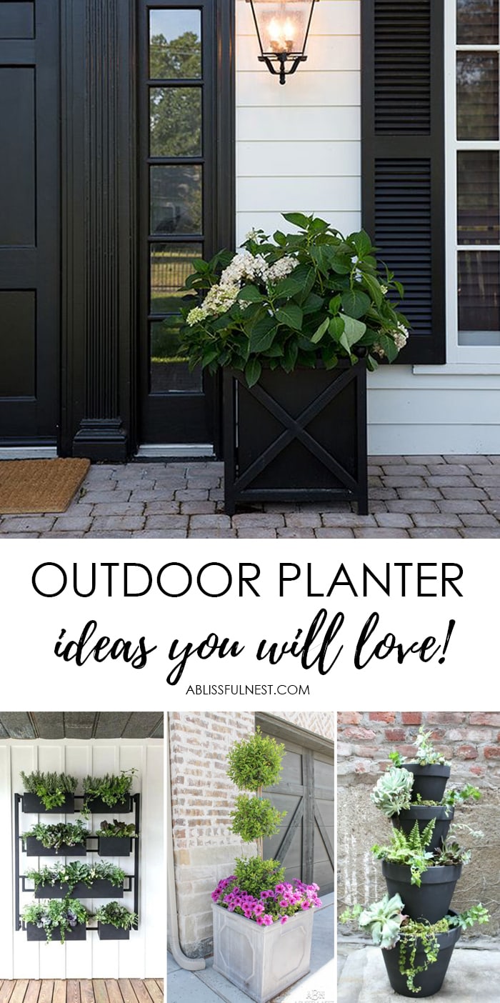 Front Porch Outdoor Planter Ideas You Ll Love A Blissful Nest