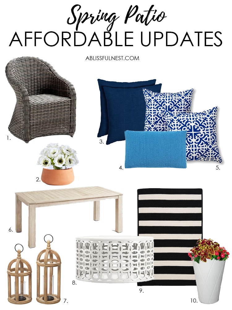 Affordable Spring Home Decor Finds From  - A Blissful Nest