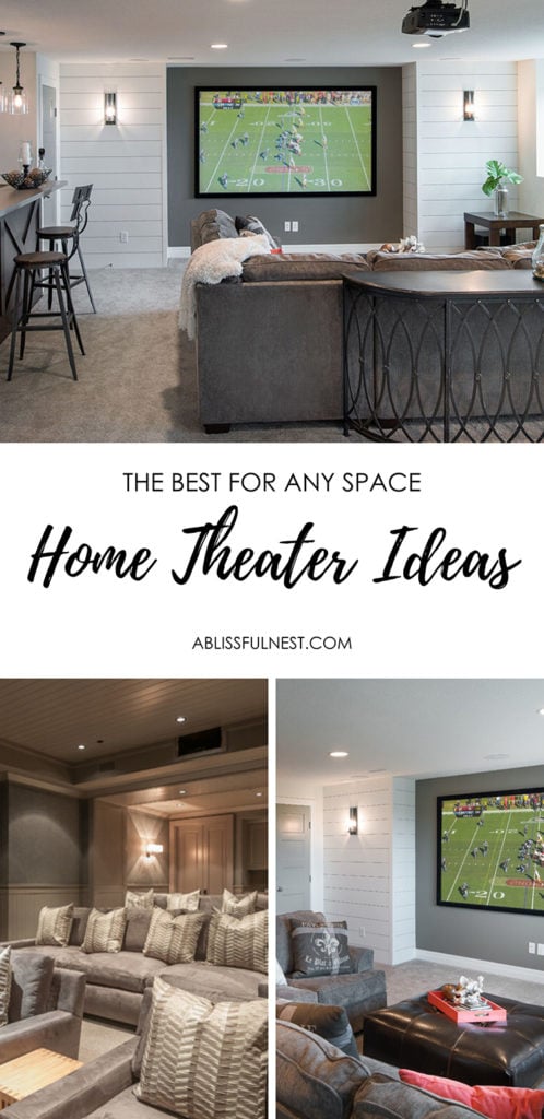 Home Theater Design Ideas You'll Want to Copy | A Blissful Nest