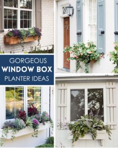 Beuatiful Window Planter Box Ideas - A Blissful Nest