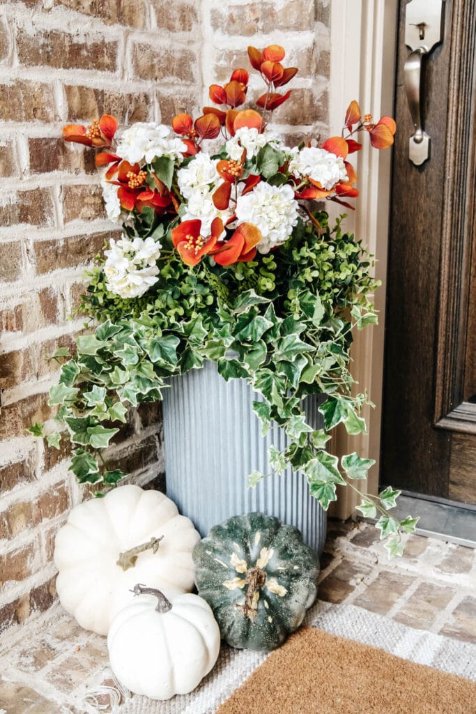 Cozy Autumn Fall Front Porch - A Blissful Nest