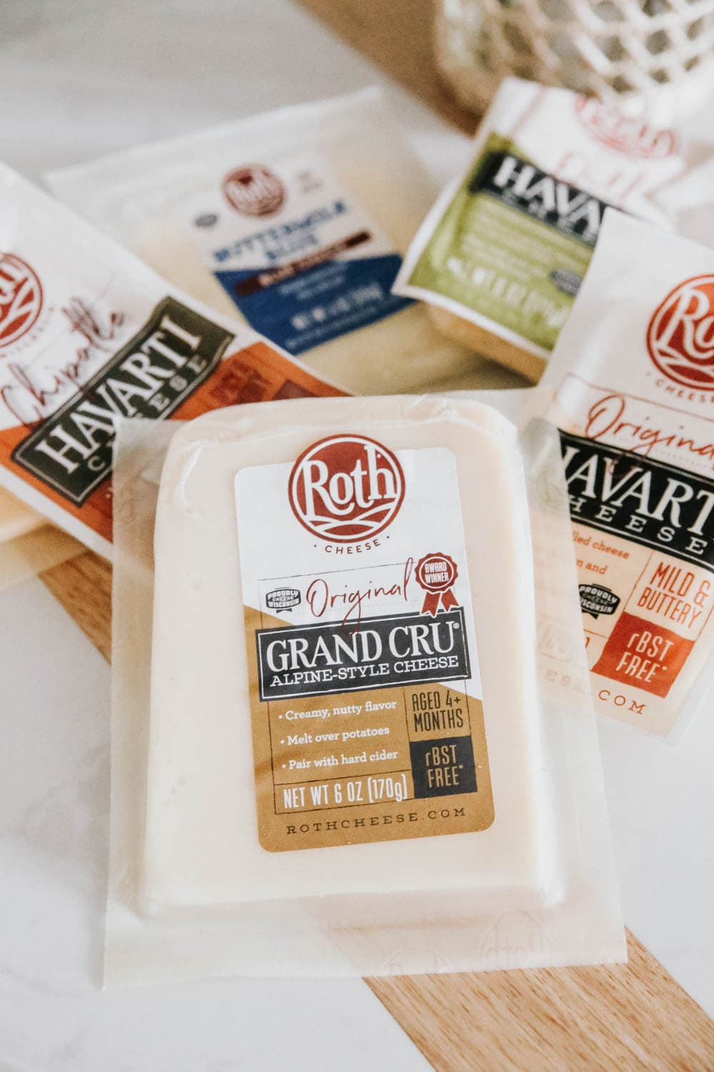 Start a cheese board with the best cheeses from Roth Cheese! #ABlissfulnest #cheesebaord #ad #RothCheese