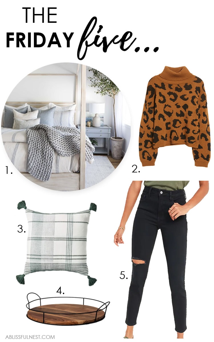 Five of the best finds from the week! #ABlissfulNest