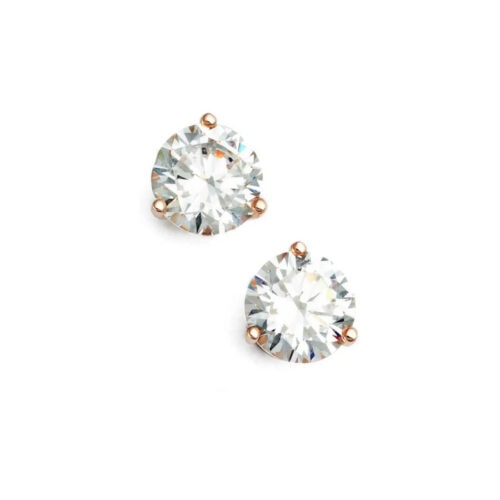 These stud earrings look like real diamonds and would be a great gift! #ABlissfulNest