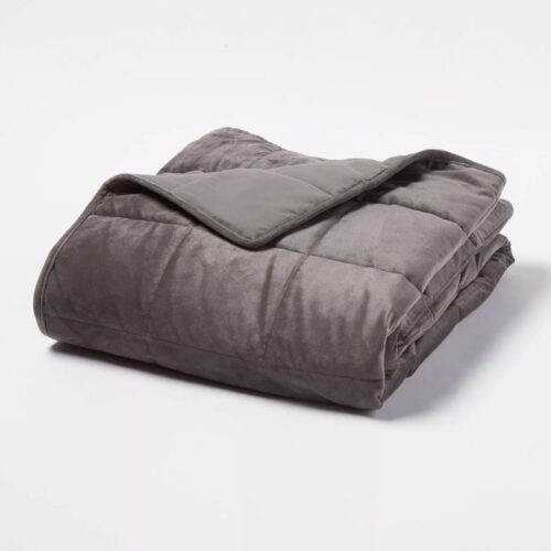 A weighted blanket is a great gift idea for anyone on your list! #ABlissfulNest