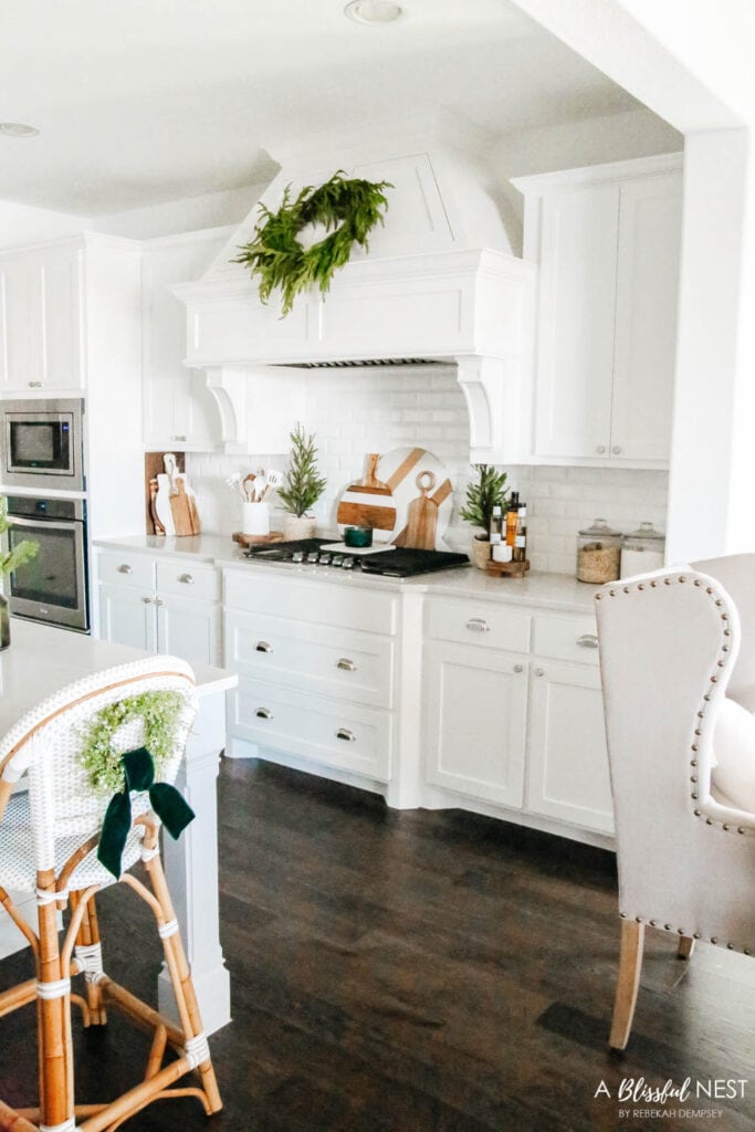 Christmas Kitchen Home Tour 2020 - A Blissful Nest
