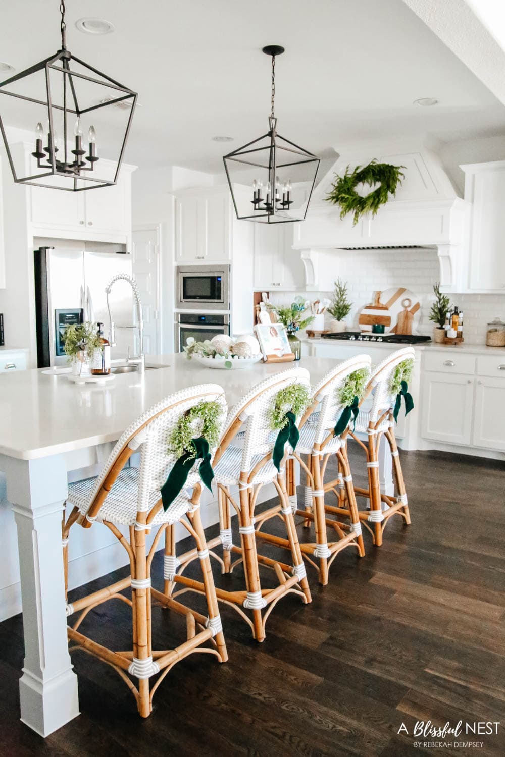 Christmas Kitchen Home Tour 2020 A Blissful Nest