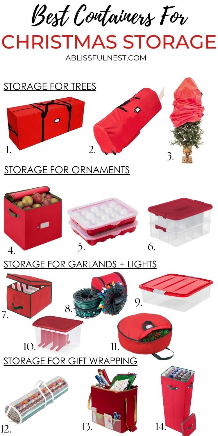 Best Storage Containers for Christmas Decor