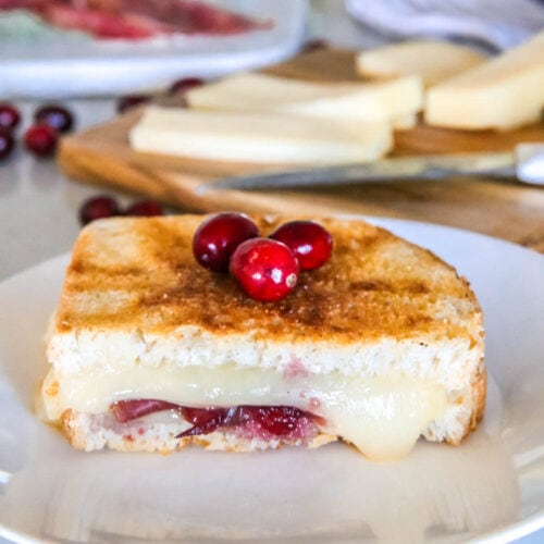 Cranberry Prosciutto Grilled Cheese Recipe A Blissful Nest
