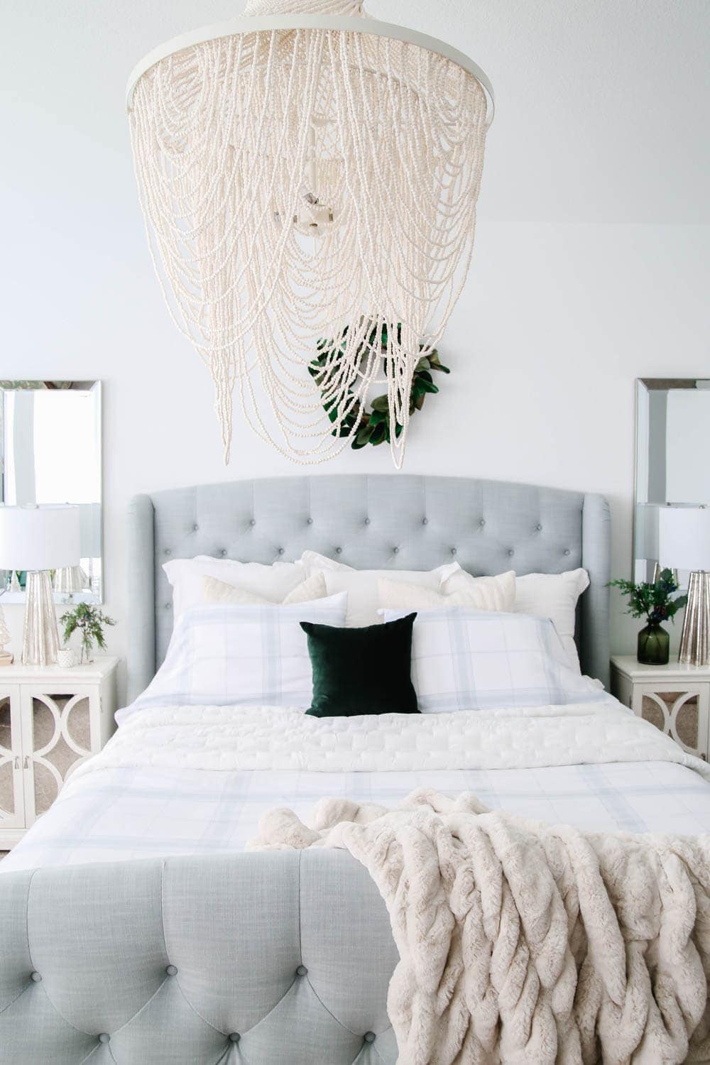 Bedroom design updates for the new year. #ABlissfulNest #bedroomideas #bedroom