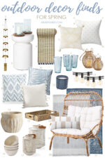 Outdoor Decor Finds for Spring - A Blissful Nest