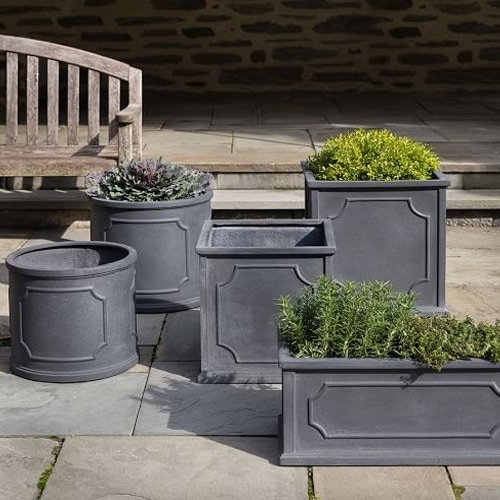These elegant planters come in a bunch of shapes and sizes and will elevate your porch or patio instantly! #ABlissfulNest