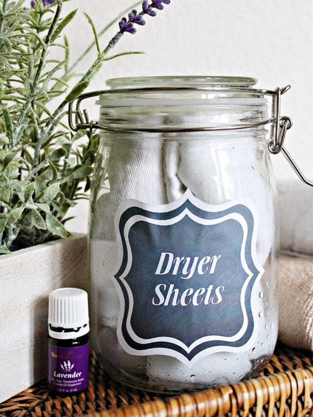 Make Your Own Dryer Sheets