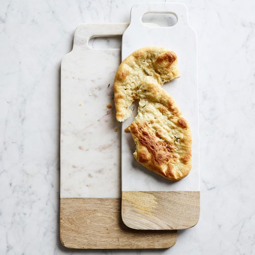 This marble and wood cheese board is SO pretty and under $30! #ABlissfulNest