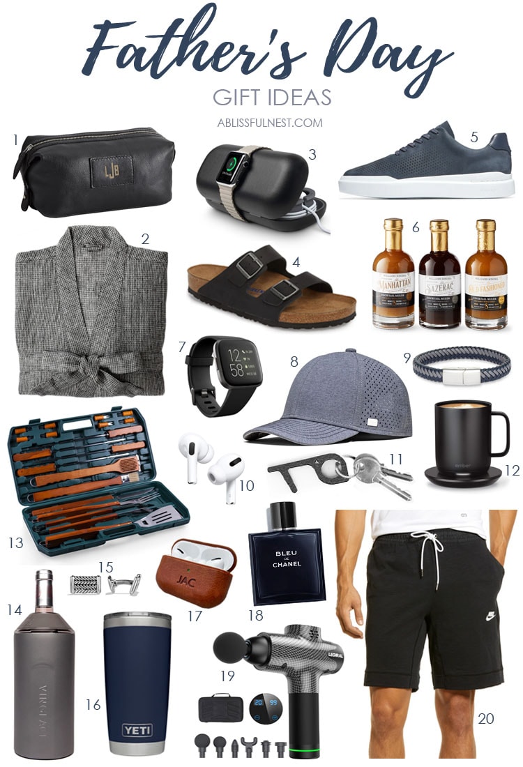 The BEST Father's Day gift ideas for every price point! Great ideas for the tech lover, athlete, grooming essentials, and more. #ABlissfulNest #FathersDay