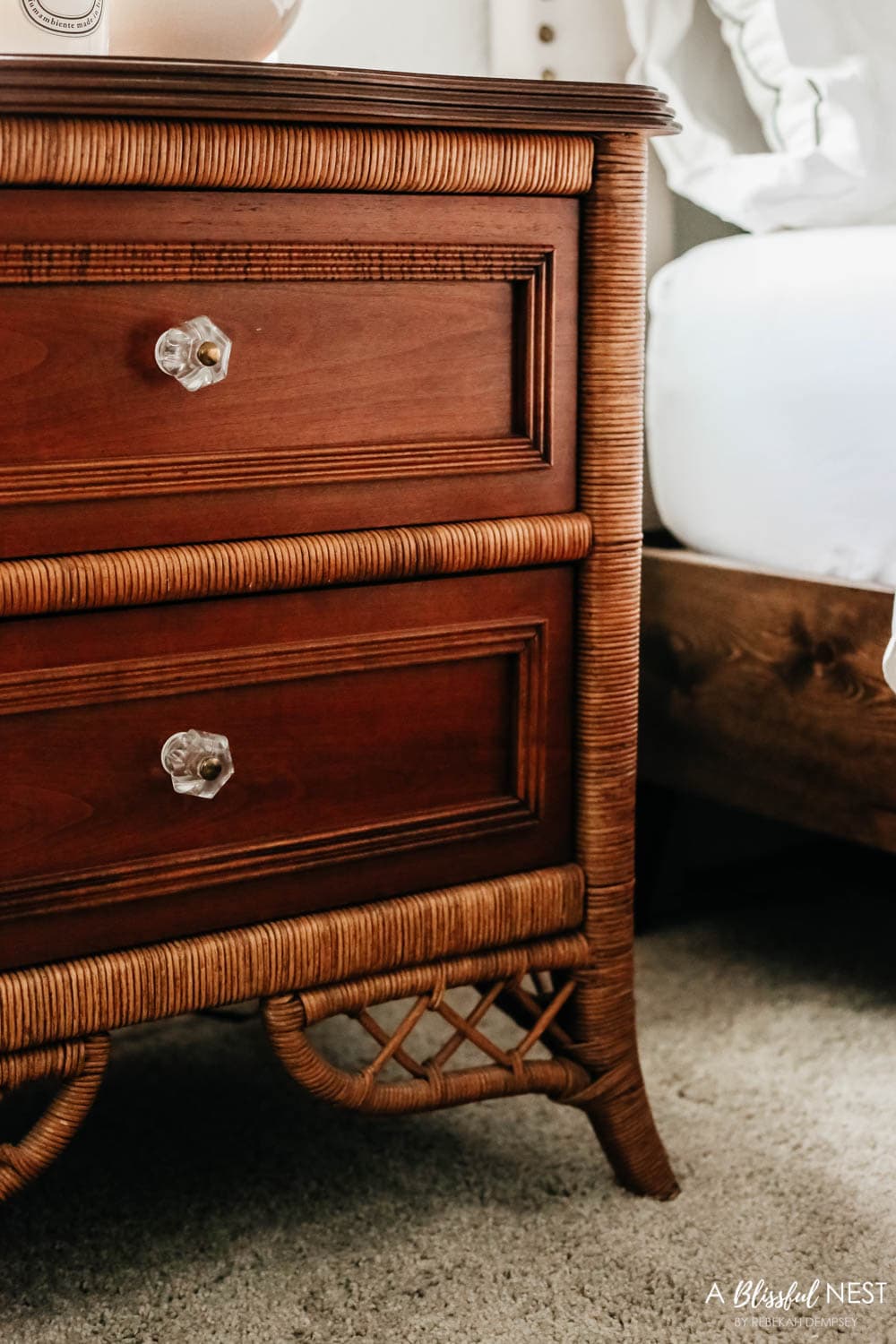 Gorgeous furniture selections from Black Rock Galleries online estate sale auction. #ABlissfulNest #ad #bedroomdecor #bedroomideas