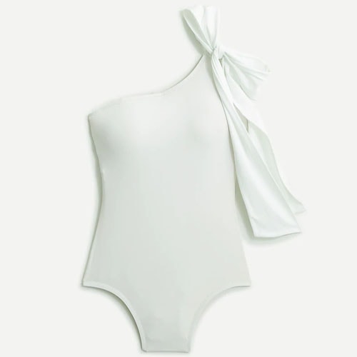 This bow-tie one-piece swimsuit is a must have for your rotation this summer! #ABlissfulNest