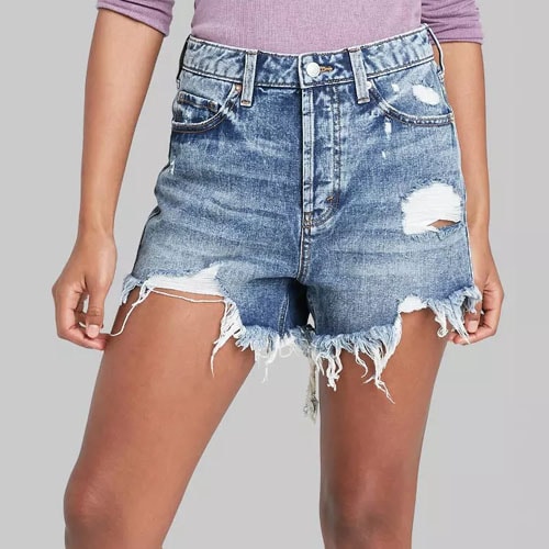 These $15 denim shorts are a MUST have for summer! #ABlissfulNest