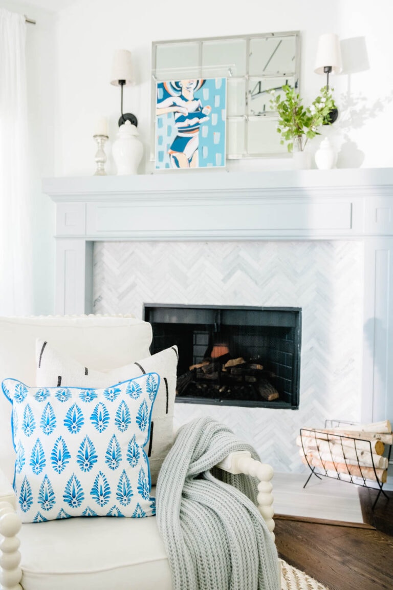 Summer Living Room Home Tour 2021 - A Blissful Nest