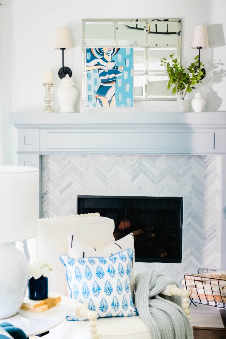 Summer Living Room Home Tour 2021 - A Blissful Nest