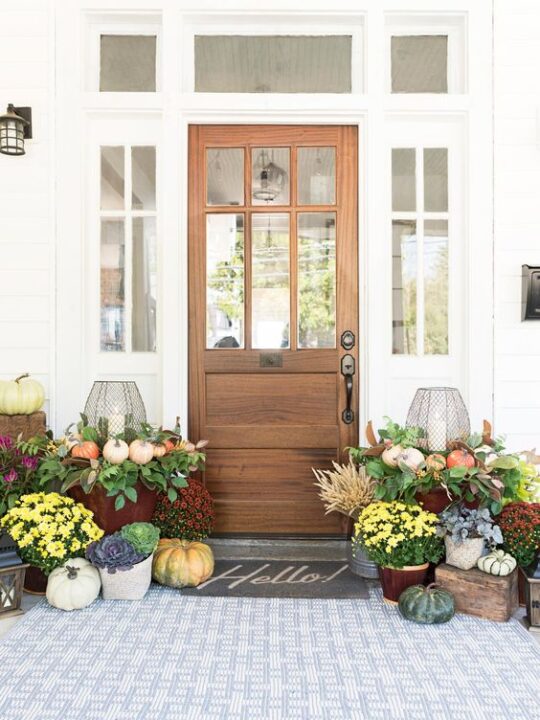 25 Fall Front Porch Ideas You HAVE To See! | A Blissful Nest