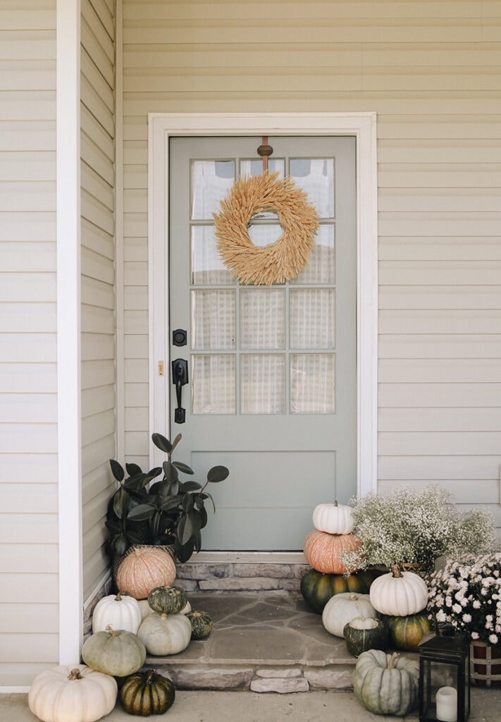 25 Fall Front Porch Ideas You HAVE To See! | A Blissful Nest