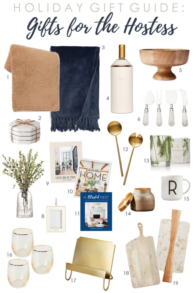 Holiday Gift Guide 2021: Gifts for the Hostess - A Blissful Nest