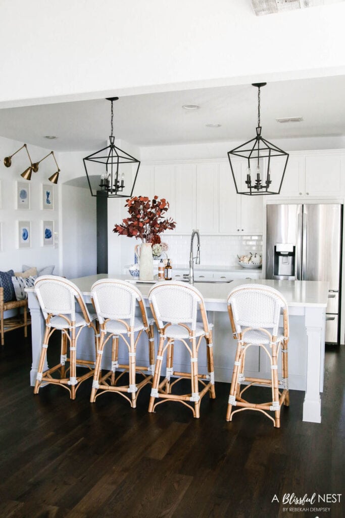 Fall Kitchen Home Tour 2021 - A Blissful Nest