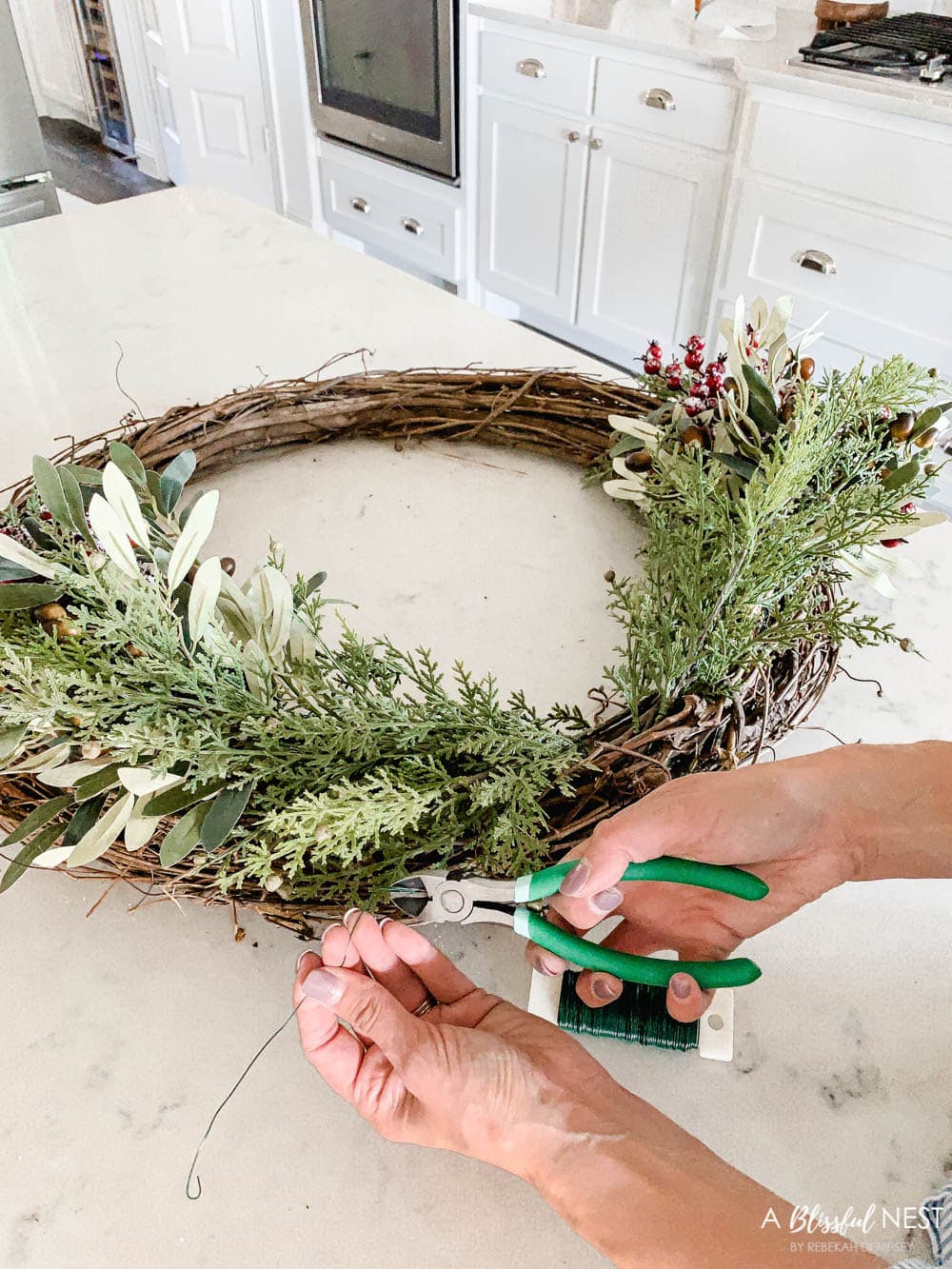 How to Make a DIY Grapevine Wreath (or Other Vines) + Decorating Ideas ~  Homestead and Chill