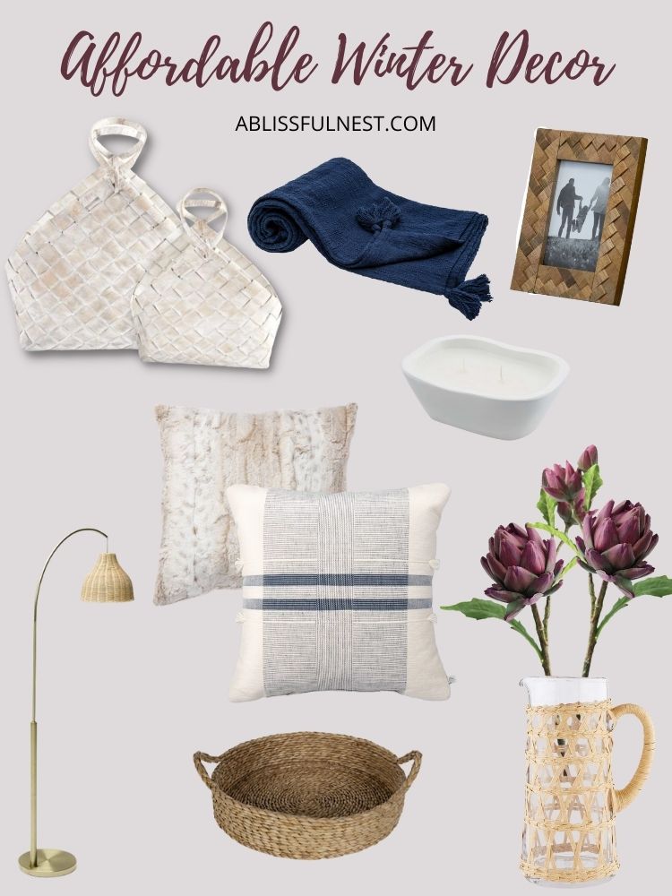 Stylish + Affordable Winter Decor Finds