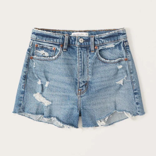 These denim shorts are a must have for spring and summer! #ABlissfulNest