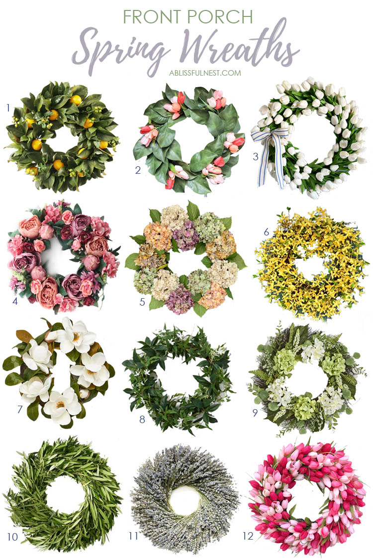 Fresh and Beautiful Spring Wreaths 2022