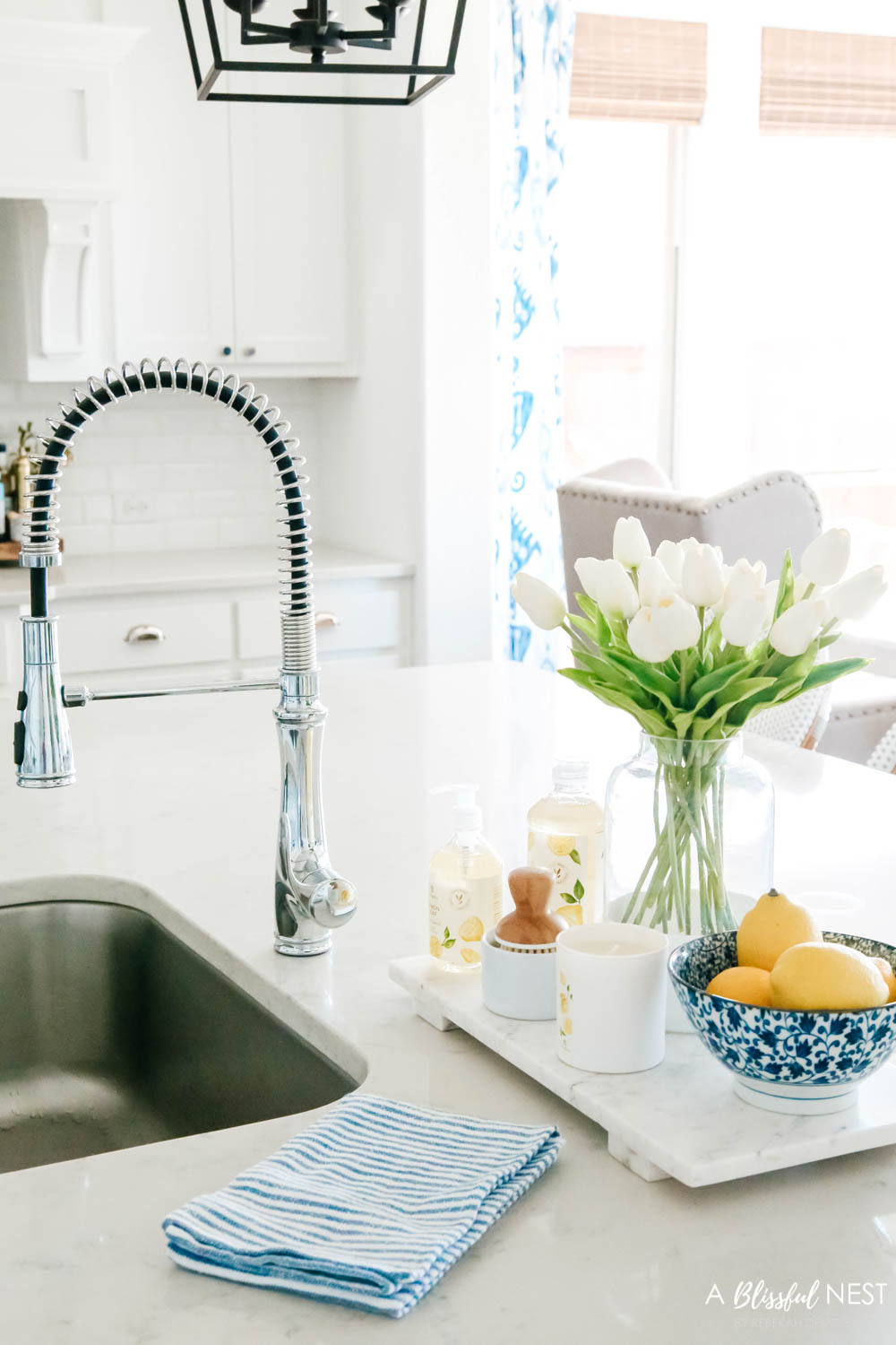 White Kitchen Soap Tray Design Ideas