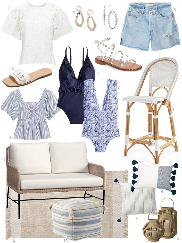 Sharing all our favorites from this weekends sales. Great pieces for summer including shorts, outdoor decor, summer dresses, sandals, and more. #ABlissfulNest #salealert #summer