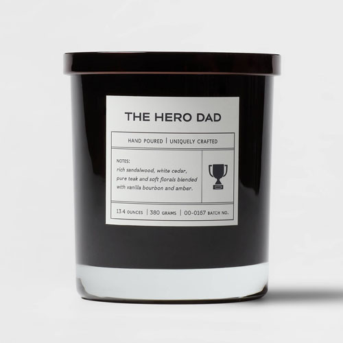 This candle is a great, affordable gift for dad this Father's Day! #ABlissfulNest