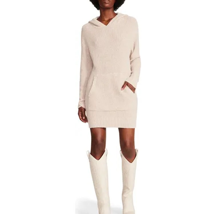 This hooded sweater dress is perfect for fall! #ABlissfulNest