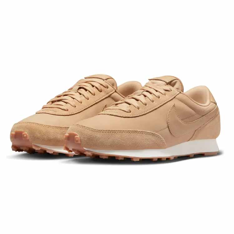 These tan Nike sneakers are the perfect fall sneakers! #ABlissfulNest