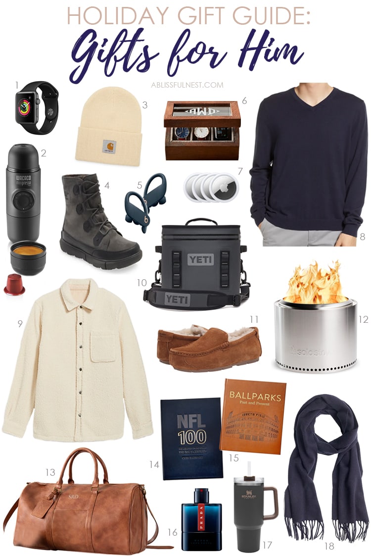 Holiday Gift Guide for Men - Two Peas & Their Pod