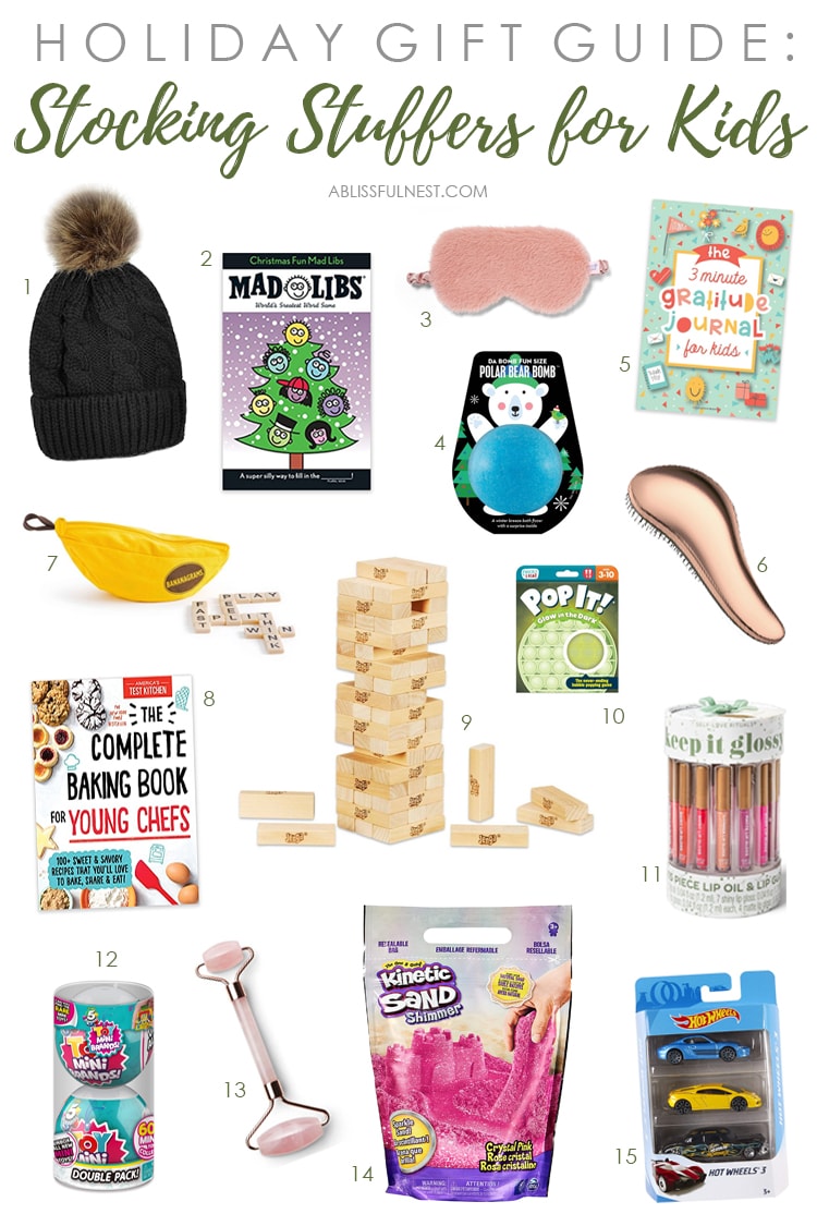 Holiday Gift Guide 2023: Stocking Stuffers for Him, Her & Kids - A Blissful  Nest