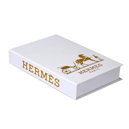 This Hermes decorative book box is a great under $50 hostess gift! #ABlissfulNest